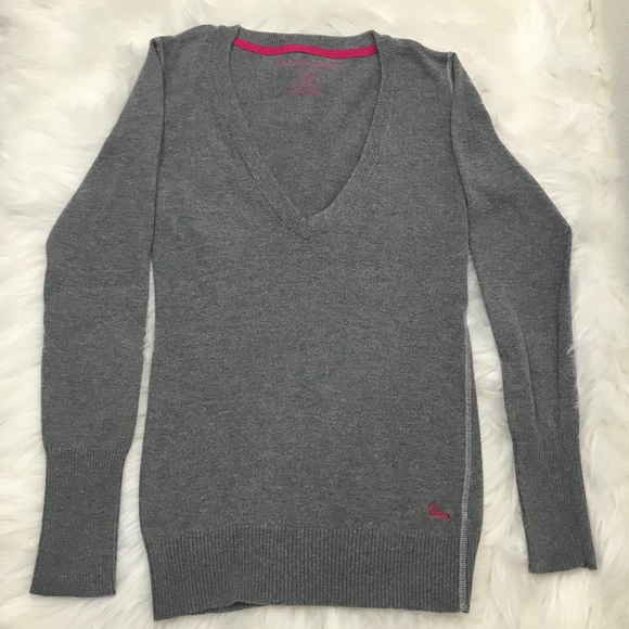 Aeropostale stretch V-neck M sweater - Picture 2 of 5